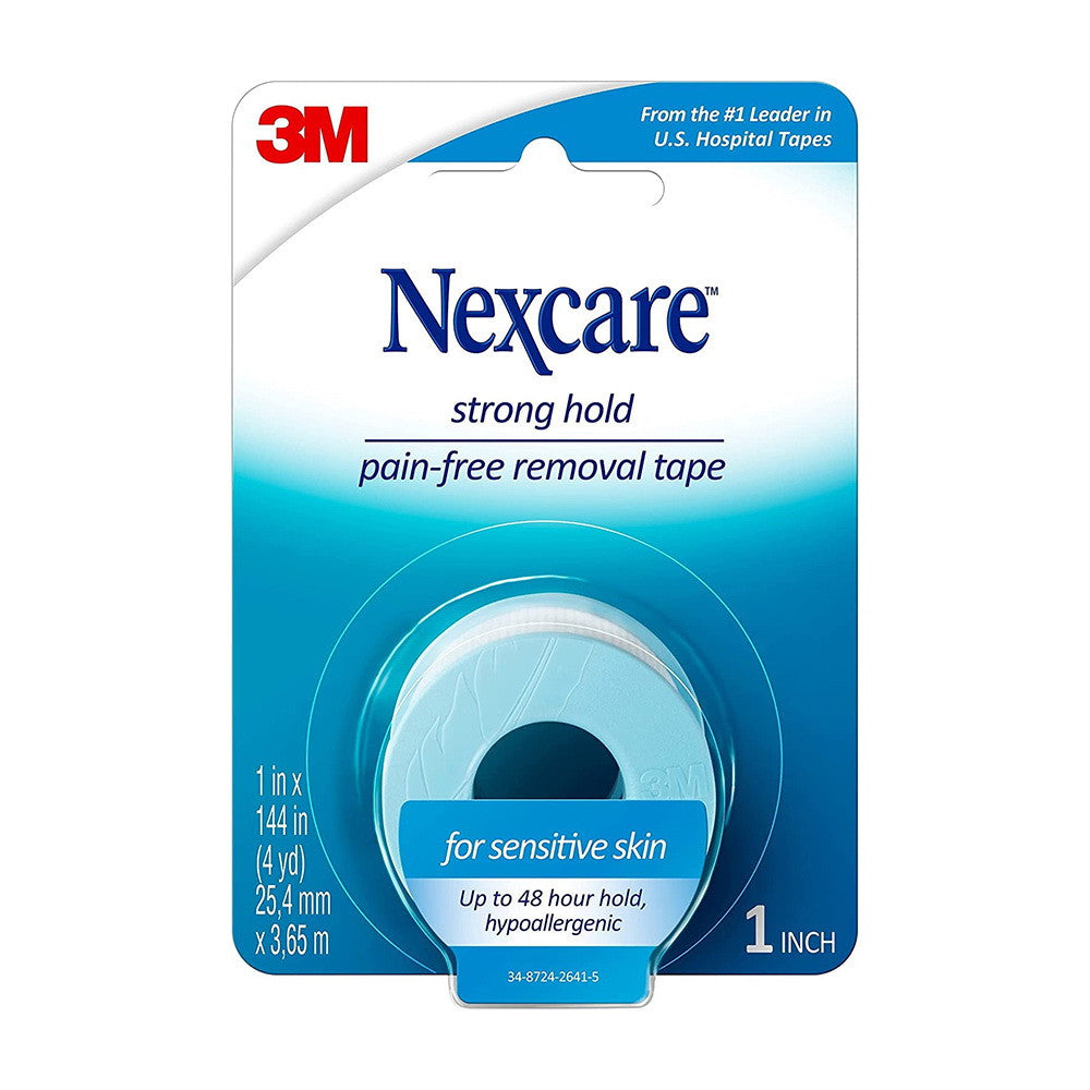 Nexcare Strong Hold Pain-Free Removal Tape, 1 in x 4 yd - 1 Ea